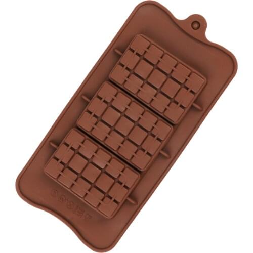 Silicone Candy Baking Molds Chocolate Bar Molds Wedding cake Decorations Fondant Patisserie Candy Bar Mould Cake Mode New Bar