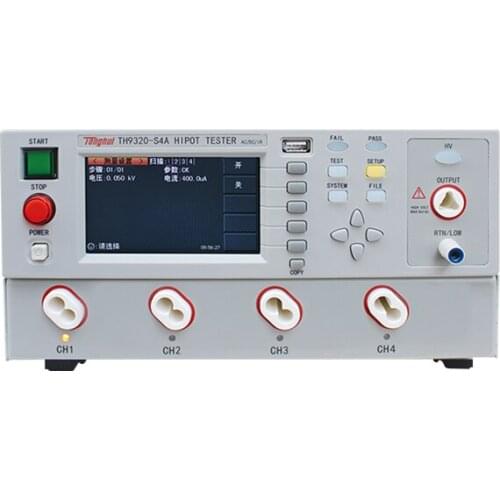 TH9320-S4A AC/DC Hipot Tester with Contact Check Function
