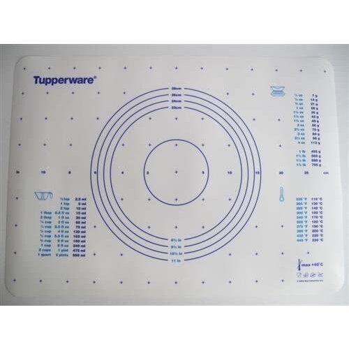 Tupperware On Dough Mat, Baking Dough Mat Blue also Fix & Fertig Dough Mat