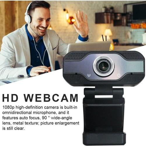 1080P HD Video Webcam USB Web Fast Autofocus Camera With Microphone For Video Conferencing Live Streaming Online Teaching