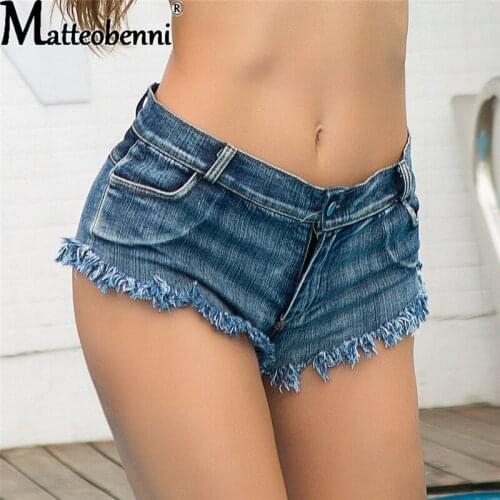 2021 New Summer Womens Tide High Waist Denim Shorts Hot Pants Ultra Short Ladies Sexy Ripped Tassels Street Style Denim Shorts
