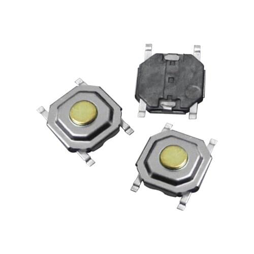 100PCS 4*4*1.5mm 4x4x1.5mm SMD push button switch microswitch Tact Switch