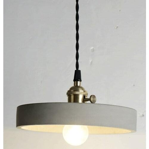 27 Decoration E Edison Bulb Designer Cement Lamp For Ceiling Restaurant Hanging Led Industrial Pendant Light Fixtures