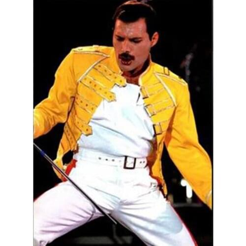 5D Diy Diamond Painting Singer rocker Art 3D Diamond Mosaic Needlework Craft Christmas gift Queen Band Freddie Mercury PC271