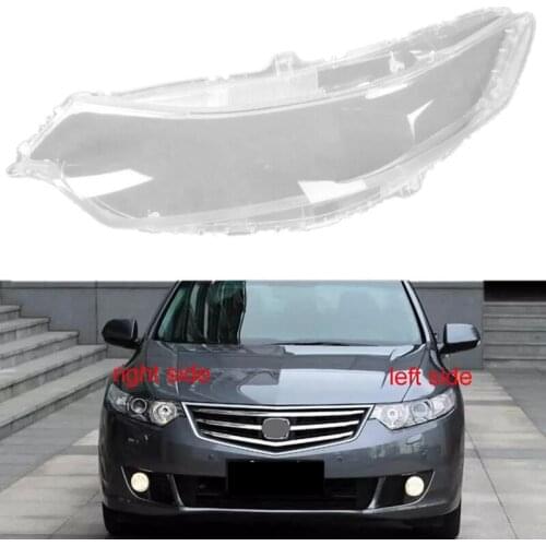 Car Front headlamps Transparent Cover Glass Lampshades Lamp Shell Headlight Cover Lens for Honda Spirior 2009-2013