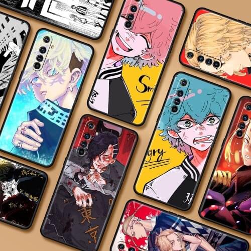 Anime Tokyo Revengers Case For Realme 6 8 7 C3 C21 7 XT 5 C11 7i C15 X50 X7 Pro X20 V15 5G GT Neo C25 Phone Shell Back Cover