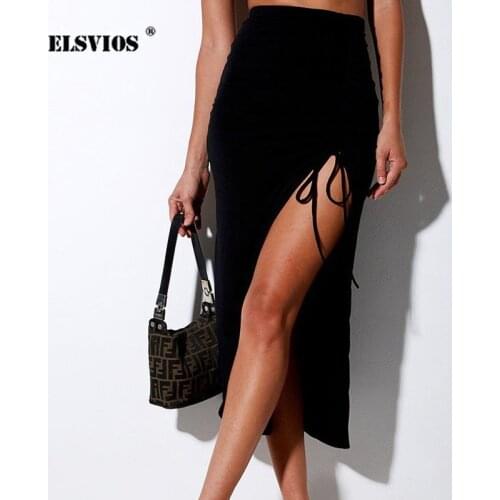 Женские вечерние юбки ELSVIOS China At AliExpress