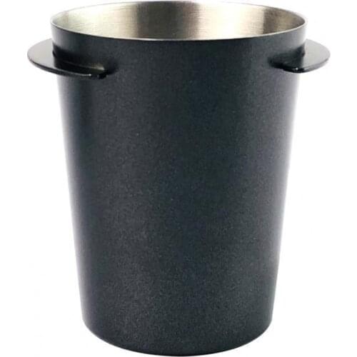 Dosing Cup Detachable Design Polished Smooth Surface Stainless Steel Coffee Machine Powder Feeder