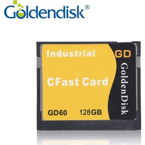 GoldenDisk CFast 4Gb SSD Industrial NAND MLC FLash Drive Freeshipping SATA II reliable stable 7+17pin embedded pc