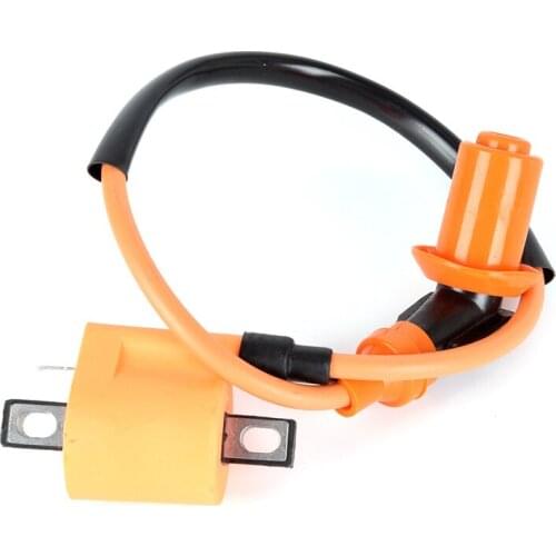Orange Rubber Racing Ignition Coil for 125cc 150cc 200cc ATV Quad Dirt Pit Bike Scooter Buggy
