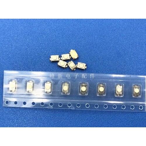 Original new 100% NTC018-AA1G-A160T SMD 2pin 3x4x2 light touch switch micro switch white button switch
