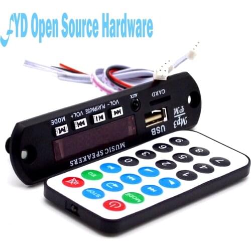 1set 153 TF + BT lossless WAV decoder board Bluetooth MP3 Player 12V dual decoding wireless audio module