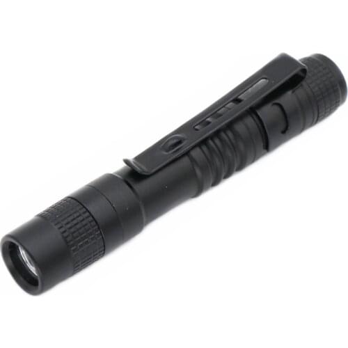 1 Model 2000LM Mini portable Small penholder Led Flashlight Night Walking lighting Car Maintenance work Torch Aluminum alloy