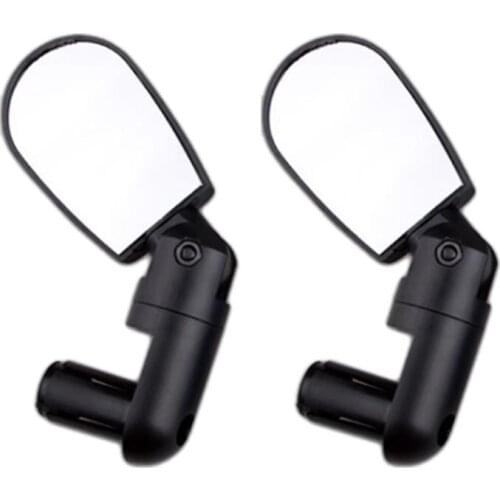 Mountain Road Bicycle Bike Rotatable Handlebar Mount Safety Rearview Mirror