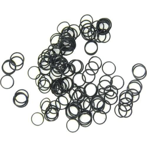 50x Durable Lightweight Trumpet Parts Rubber Tuning Tube Ring Anti-Noise Muffler Accessory 12mm Diameter