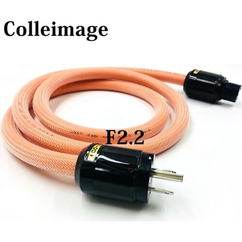 Hifi LINN K800 5N OFC Pure Copper European standard Power Connector US Schuko Power Cord HIFI