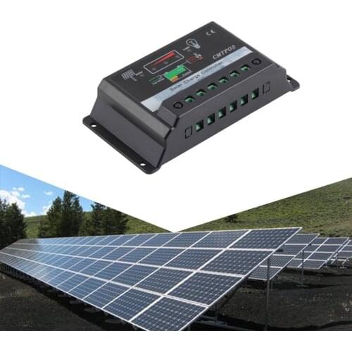 10A/20A/30A 12V/24V Pwm Solar Panel Battery Regulator Charge Controller Led Screen Solar Charge Controller Pwm Solar Controller