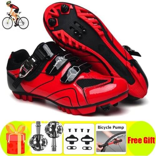 Sapatilha Ciclismo MTB Cycling Shoes Mens Outdoor Sport Self-locking Non-slip Mountain Bike Racing Women Bicicleta Carretera
