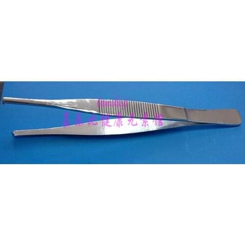 2pcs Tweezers 18cm variety medical healthcare hospital pharmacy Supplies wholesale Medical care record material Family Health