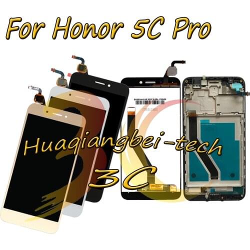 5.0'' Original New For Huawei Honor 5C Pro Full LCD DIsplay + Touch Screen Digitizer Assembly With Frame + Tracking Number