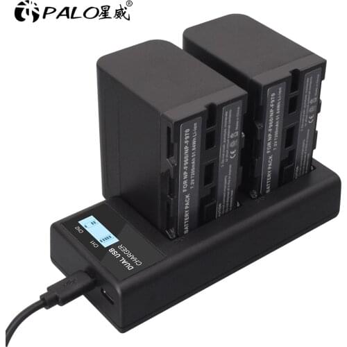 7200mAh NP-F960 NP-F970 NP F960 NP F970 Camcorder battery For Sony NP-F550 NP-F770 NP-F750 NP F770 NPF960 NPF970 Wholesale