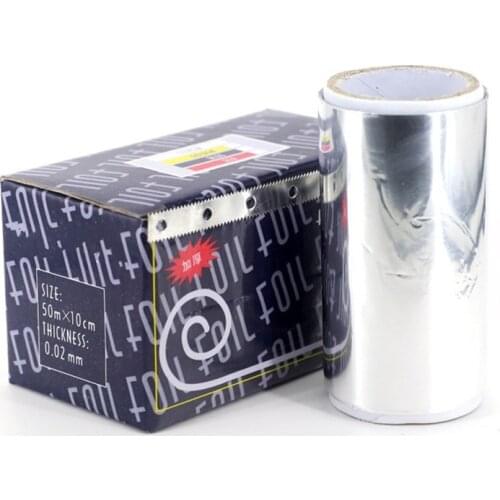9.5cmx300cm Salon Use Hair Perm Aluminum Foil Paper Professional Perm Separating Stain Hairdressing Supplies Hair Coloring Tool