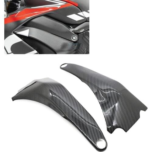 Motorcycle Frame Covers 1 Pair For Ducati Panigale V4 V4S 2018 2019 Carbon Fiber color