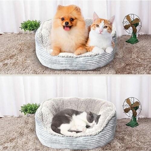 Pet Dog Cat Sofa Bed Kennel Mattress Small Cat Dog Cuddler Pad Burrow Cushion Puppy Kitten Kennel Sofa Mat
