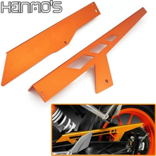 For KTM DUKE 125 200 Chain Protector Guard Cover for KTM DUKE 250 2017 2018 Motorbike Chain Protector Shield DUKE 390 2013-2018