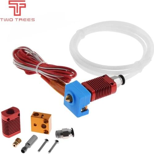 3D Full Metal J-head CR10 Hotend Extruder Kit Hot End Kit for Ender-3 CR10 10s Bowden Extruder 12/24V 40W 3D Printer Parts