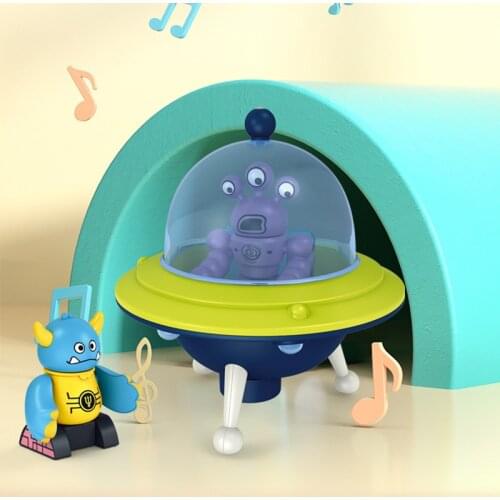 Magnets Building Blocks Kids Toys Magnetic Robots Figure Dolls Assembling Bricks With LED Light Planet Model Children‘s Toys