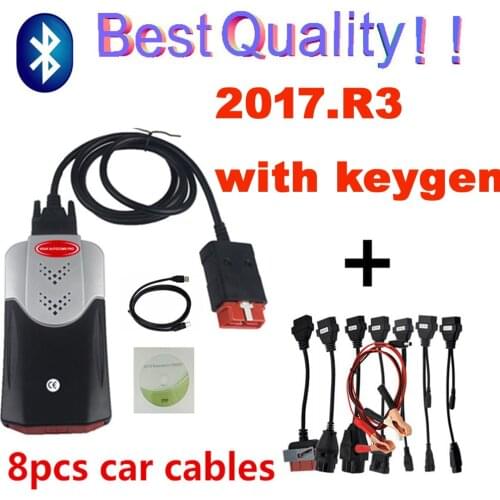 2021 NEW VCI vd ds150e cdp 2017.R3 2016.R0 diagnostic tool for delphis Vdijk Autocoms Pro OBD2 car truck scanner with new relays