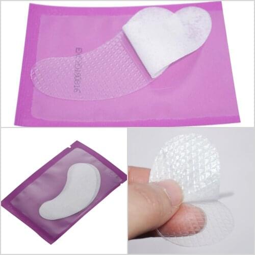 20Pcs Smooth Surface Under Eye Pads Eyelash Pad Gel Patch Lint Free Lash Eyelash Extension Eye Mask Korea Beauty Tool