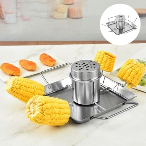 BBQ Chicken Roaster Beer Wine Chicken Holder Grill Rack Stainless Steel Vegetable Barbecue Pan Outdoor BBQ Accessories