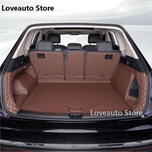 Car All Inclusive Trunk Mats Cargo Liner for Volkswagen VW Touareg 2021 2020 2019 Car Pad Full Cover Case Carpet Rug Accessories