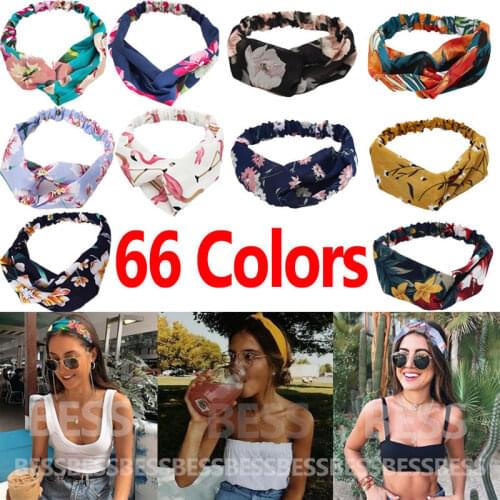 Fashion print Knot Women Headband Vintage Hairband Girls Headwear Leopard Headband Hair Accessories Gift