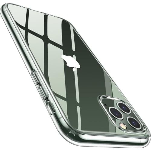 Clear Mobile Phone Case For iPhone 11 Case iPhone XR Silicone Soft Black Cover For iPhone 11 Pro XS Max X 8 7 6 6s Plus Cases