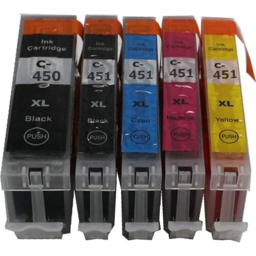 PGI-450 CLI-451 450PGBK compatible ink cartridge For canon PIXMA MG5440 MG5540 MG5640 MG6440 MG6640 MG7540 Ip7240 MX924 IX6540