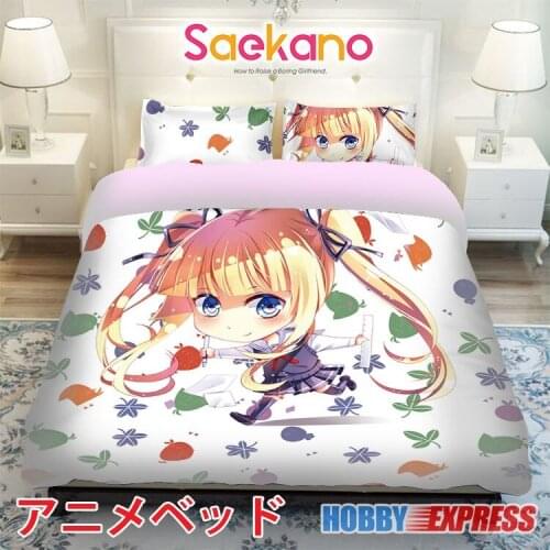 Hobby Express Eriri Spencer Sawamura - SaeKano Japanese Bed Blanket or Duvet Cover with Pillow Covers ADP-CP150019