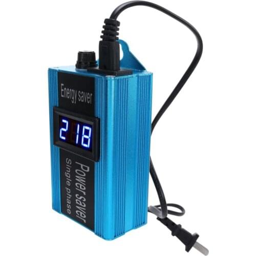 1 Pcs Household Power Saver Energy Power Saver Electricity Saving Box with Led Screen