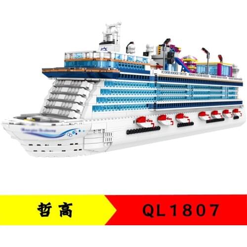 2446Pcs QL1807 Building Blocks Building Series Flying Bird Ship Model Small Particles Childrens Educational Assembling ToyGifts