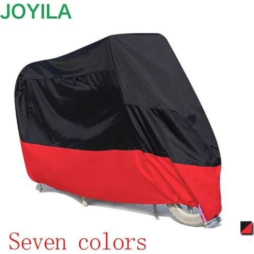 Joyila 190T XXL 3XL 4XL Motorcycle Cover Bicycle Full Set of Rain-proof, Dust-proof, Ultraviolet High Quality Motorcycle Cover
