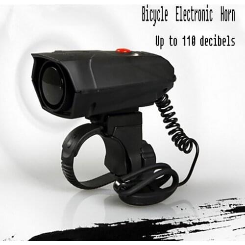 Electronic Cycling Horns Bicycle Handlebar Ring Bell Sound Strong Loud Air Alarm Bike Siren Safety 5 Models Effect Accessories
