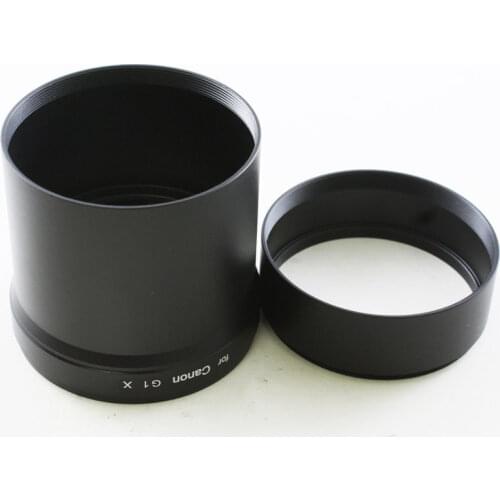 Metal 58mm 58 mm filter mount Lens Adapter Tube Ring for canon PowerShot G1X G1 X camera