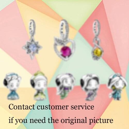 2021 New 1:1 S925 Sterling Silver Cute Little Girl, Mermaid Charm, Suitable For Diy Bracelets And Necklaces As Jewelry Gifts