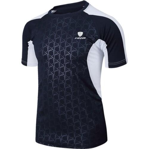 Plus Size M-XXXL Sport T Shirt Men LINGSAI New Brand Sales Camisas Quick Dry Slim Fit Running T-shirt Mens Clothing Camisetas