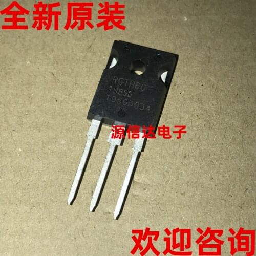 5PCS Actual drawing shooting of newly imported rgth60ts65d60ts65d60a 650v to-247 IGBT tube