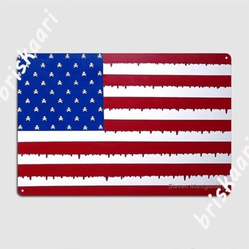 The United State Of America Metal Signs pub Mural create Wall Plaque Tin sign Posters