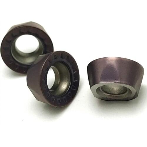 Carbide insert RPMT08T2 MOE JS VP15TF Lathe milling cutter rpmt 08t2 lathe tools tungsten carbide turning insert