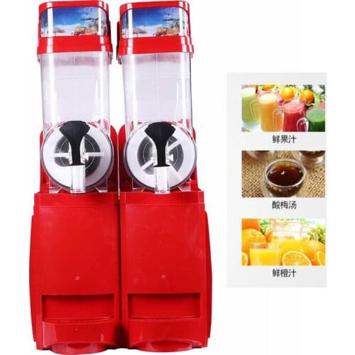 High Quality Smoothie Snow Melting Machine Mini Desktop Double Cylinder Smoothie Juicer Machine